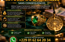 Rituels puissants de richesse – Attirez l’argent sans conséquences. +2290162642034 whatsapp  mediacongo